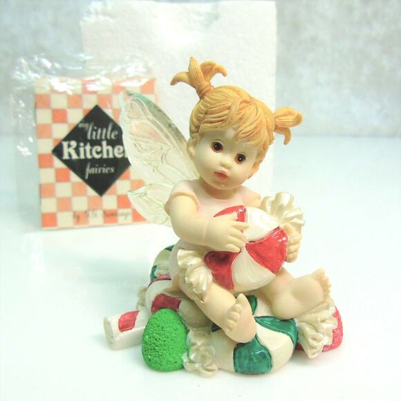 My Little Kitchen Fairies SWEET BON BON FAIRIE Peppermint Gum Drops Candy Fairy